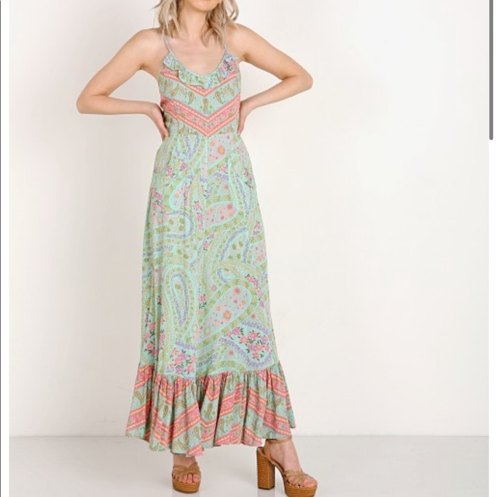Spell city lights maxi dress